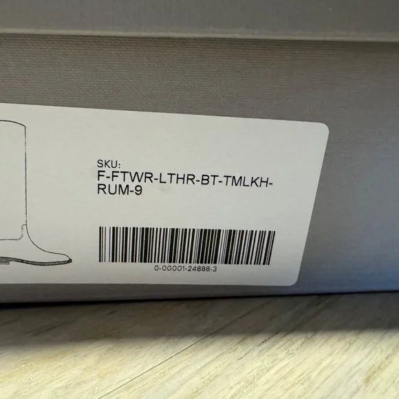 EVERLANE THE RIDING BOOT RUM SIZE 9 - Picture 3 of 11